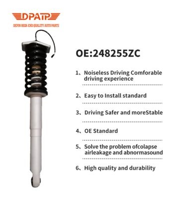 मासेराती क्वाट्रोपोर्टे M139 2007- के लिए अनुकूलित कॉइलओवर किट फ्रंट सस्पेंशन स्ट्रट 248255 इंडक्टिव डैम्पर शॉक अवशोषक